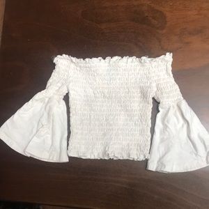 toddler flute sleeve top